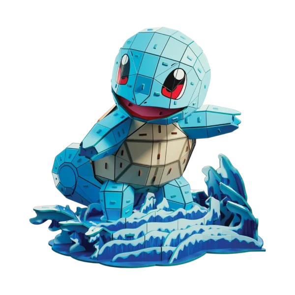 COFFRET CARAPUCE FIGURINE – 4D BUILD – POKEMON