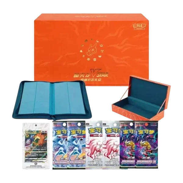 DRACAUFEU VSTAR COLLECTION GIFT BOX – CHINOIS 2024 POKEMON